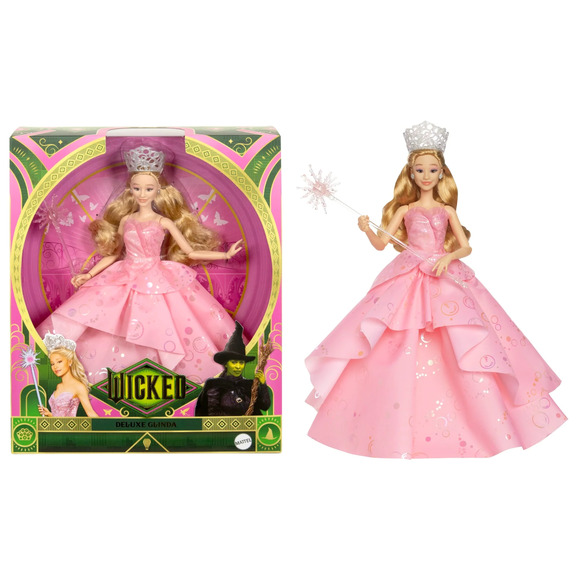 Mattel Wicked Movie Glinda & Elphaba Deluxe Dolls MISPRINT URL ERROR BUNDLE SET - Picture 14 of 14